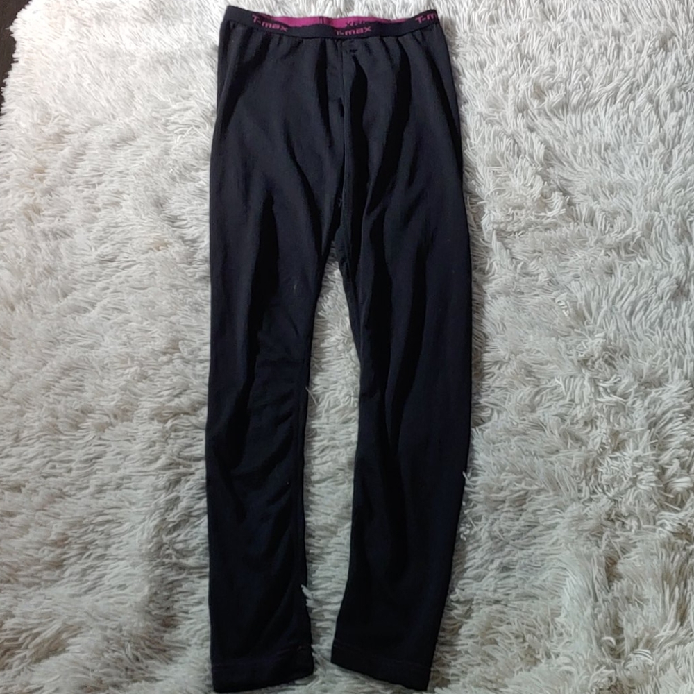 Black heating leggings